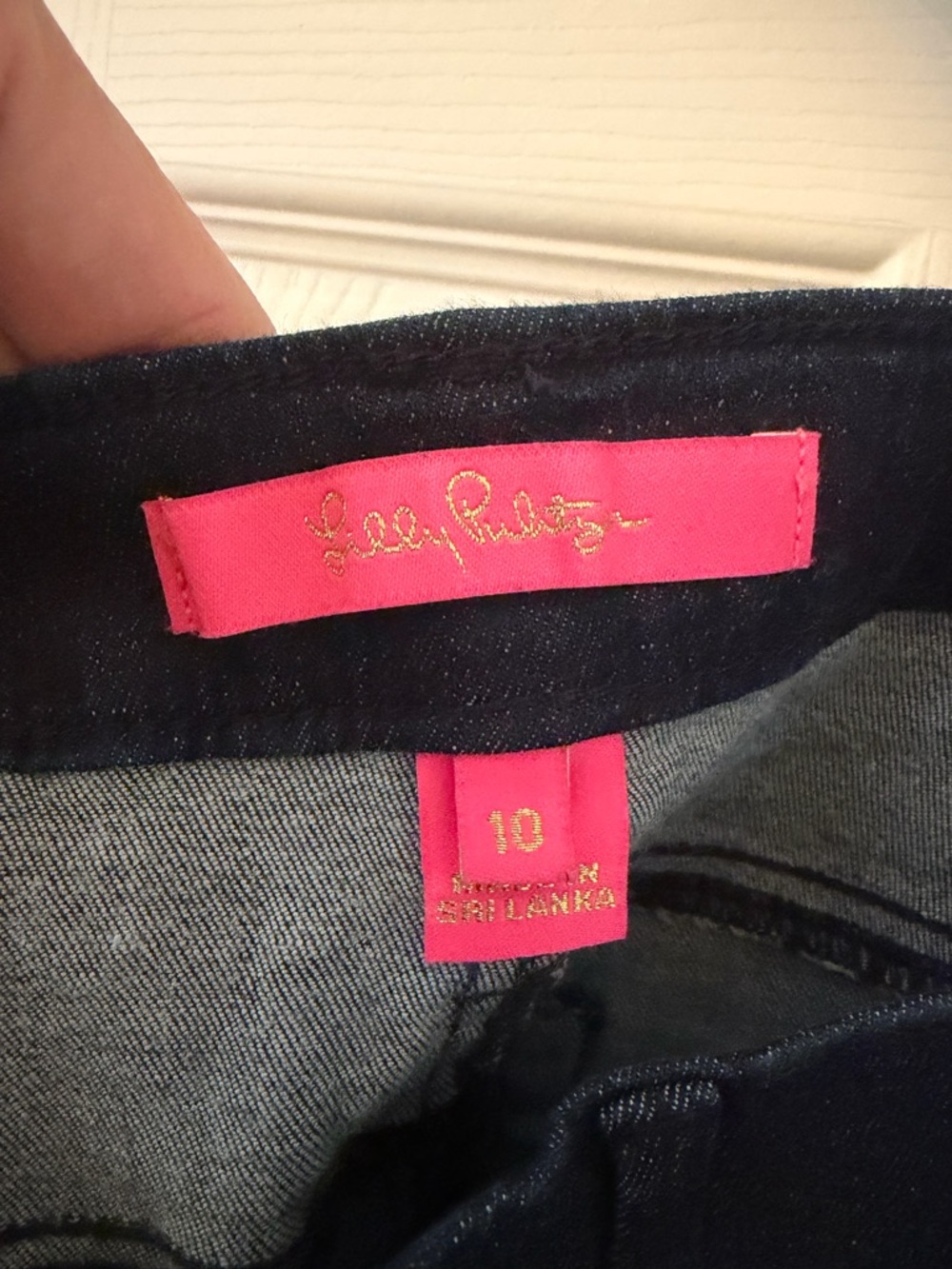 NWOT ~ Lilly Pulitzer women's stretch denim jeans. - Picture 5 of 7